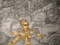 A 014 Pissing Between PENCIL D2